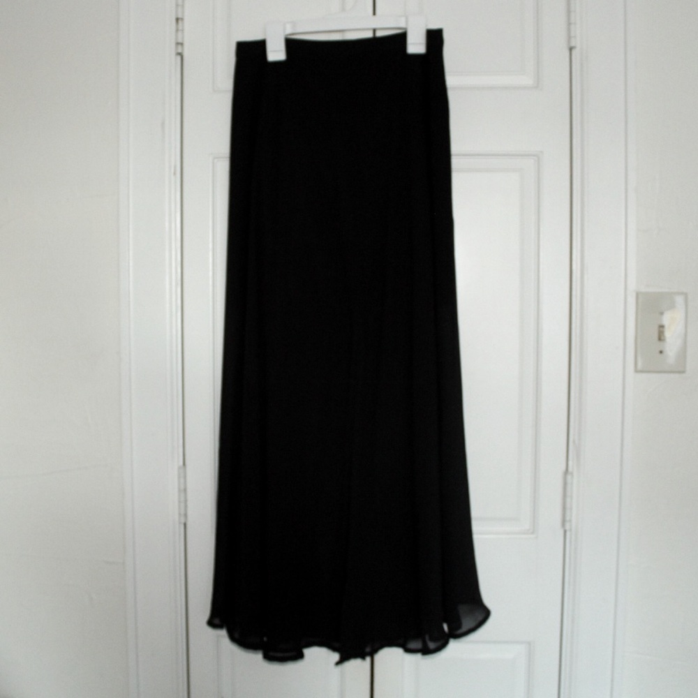 Black long  skirt